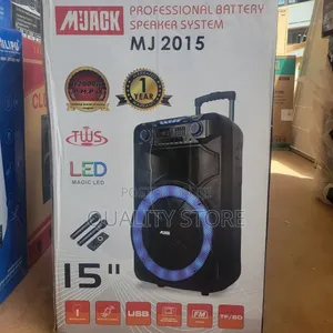 Mjack Proffessional Battery Speaker System