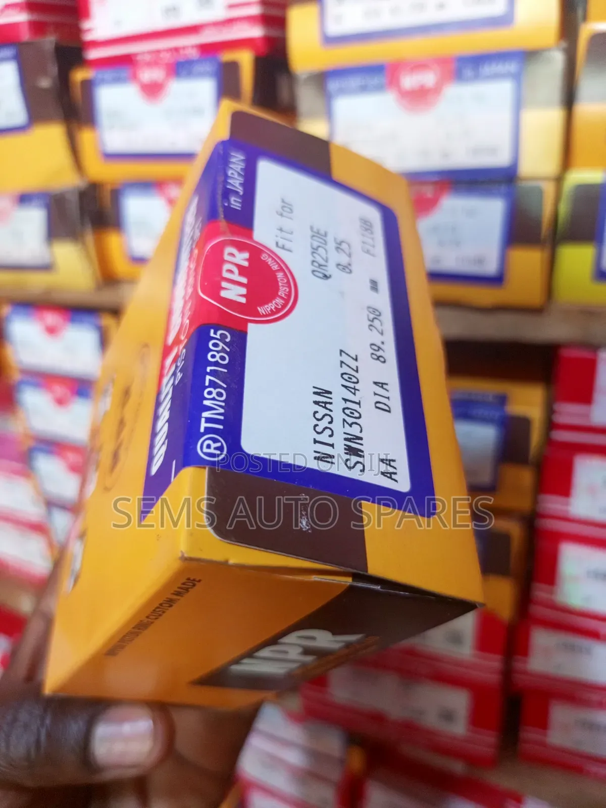 Piston Rings Nissan QR25 X-Trail