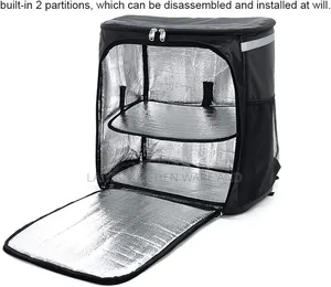 Food Delivery Backpack Thermo Insulated Cool Waterproof Bags