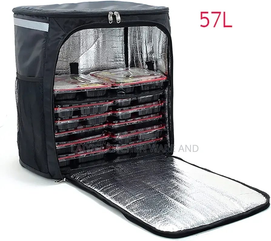 Food Delivery Backpack Thermo Insulated Cool Waterproof Bags
