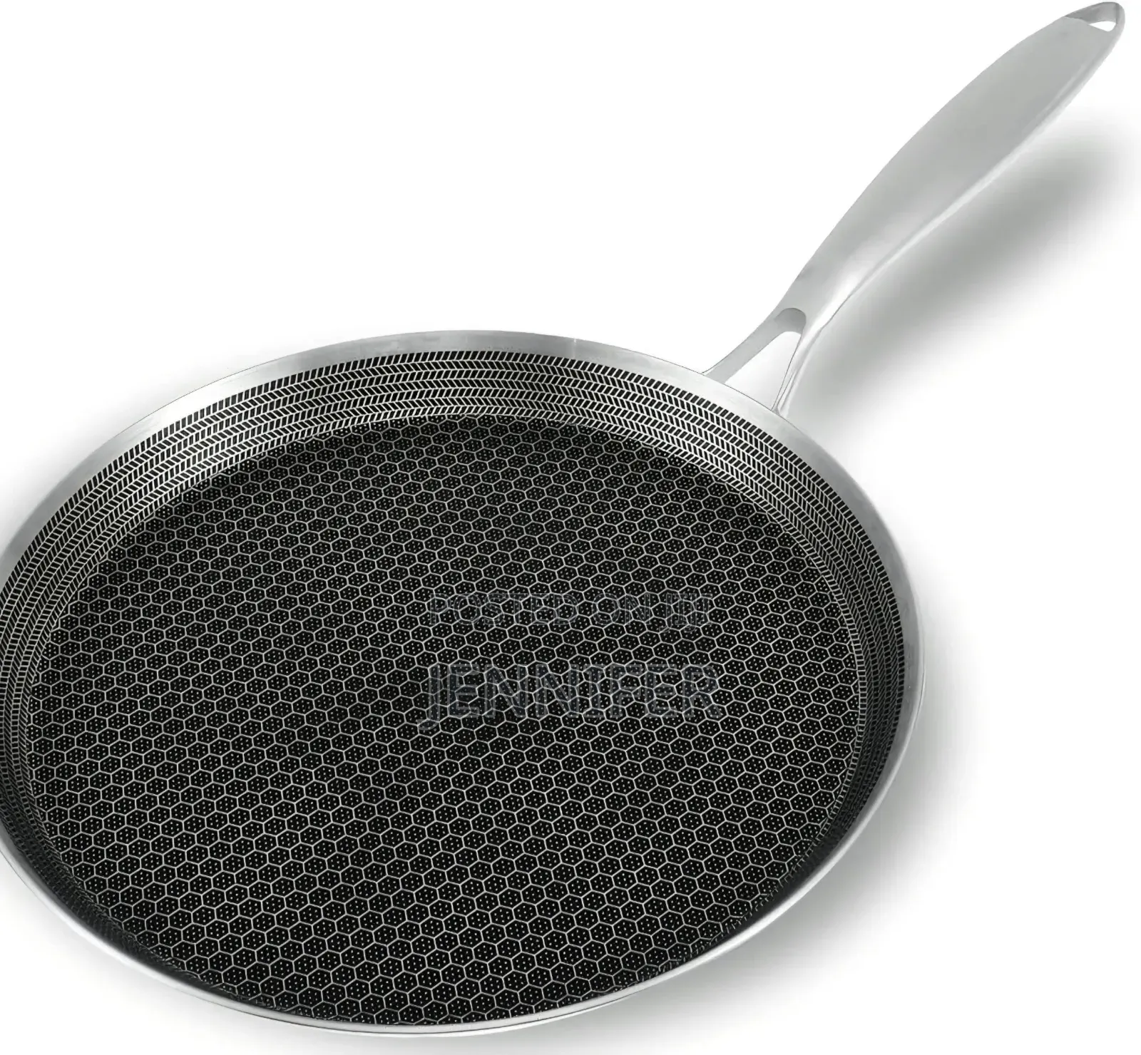 32cm Stainless Steel Honeycomb Frying Pan Non-Stick Pan