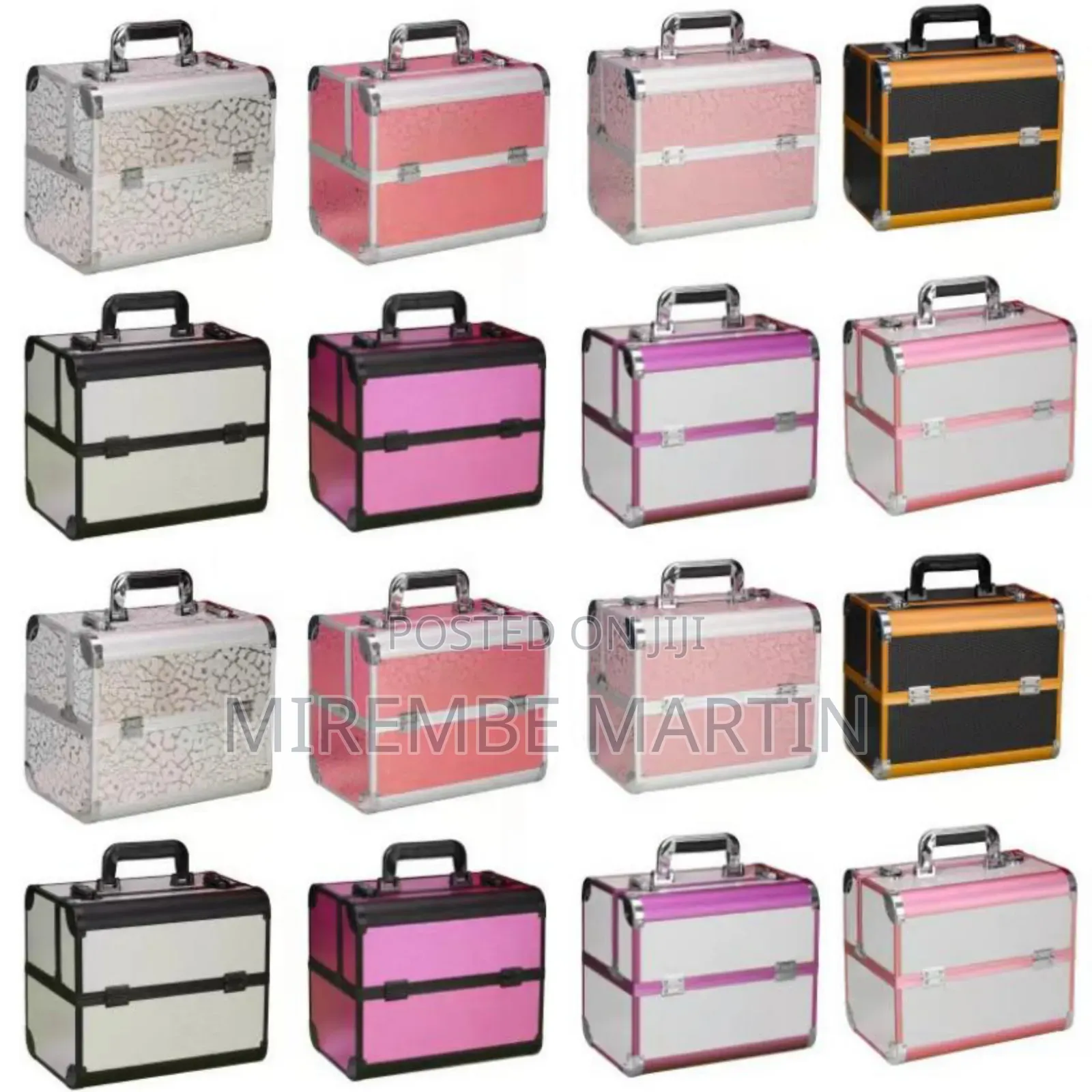Multi-Functional Aluminum Cosmetic Cases