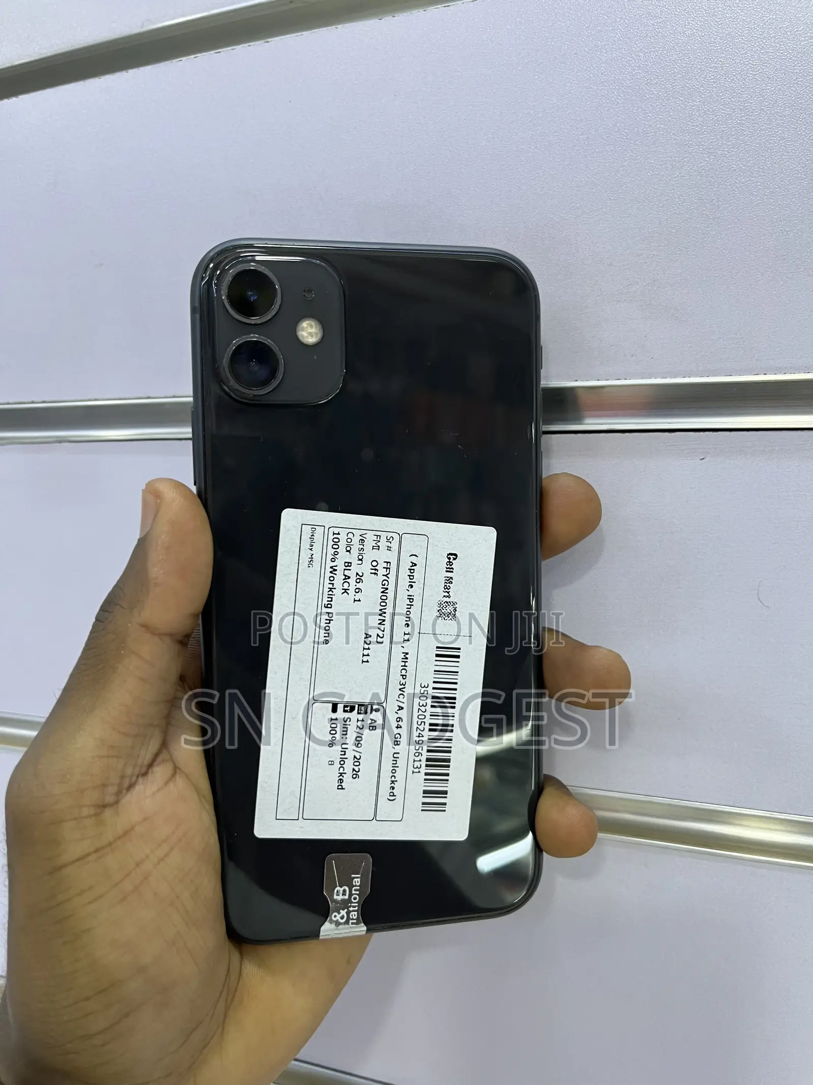 Apple iPhone 11 128 GB Black
