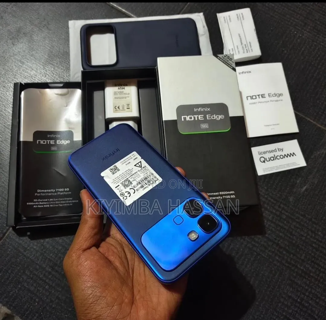 New Infinix Note Edge 256 GB Blue