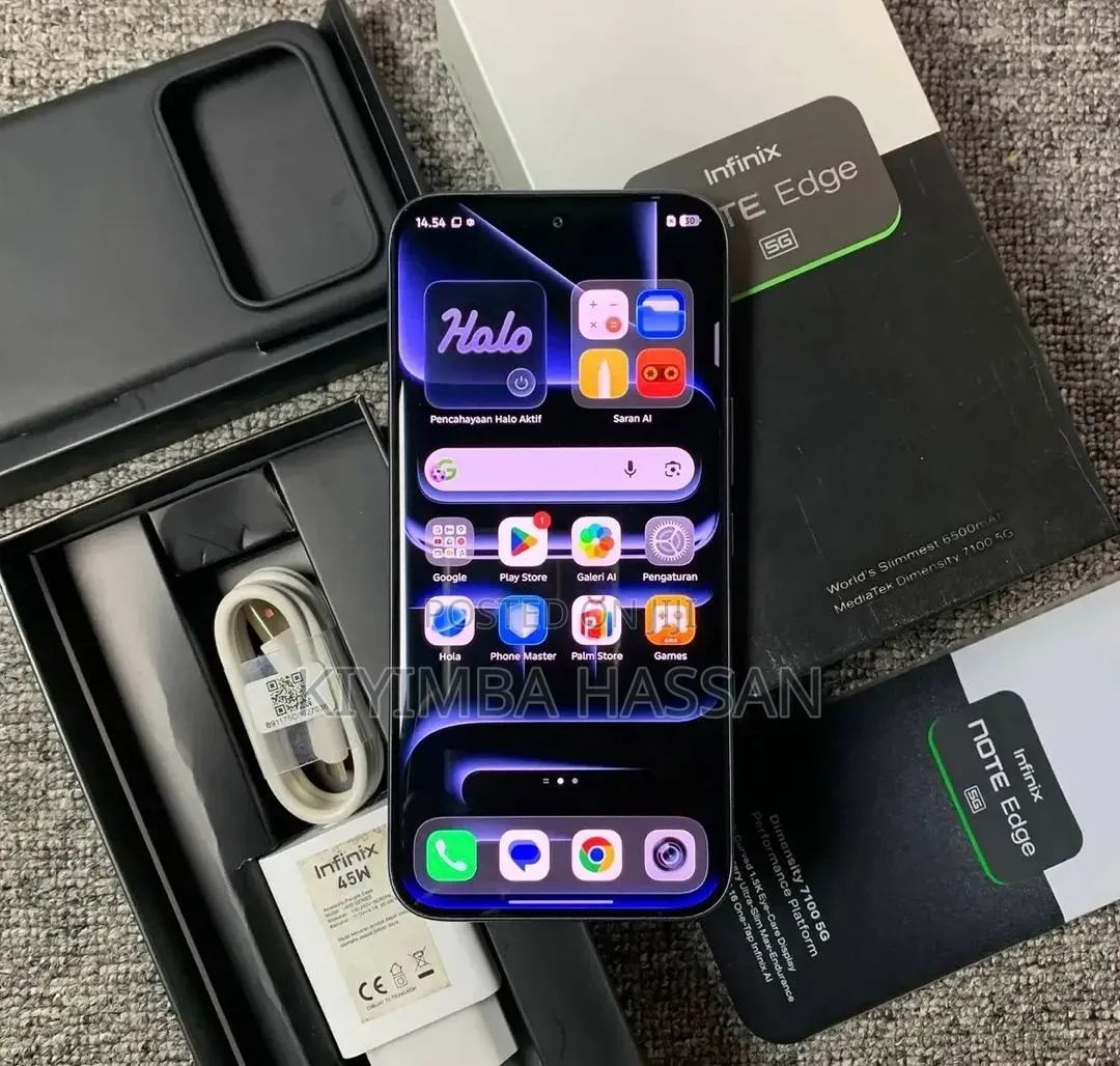 New Infinix Note Edge 256 GB Blue