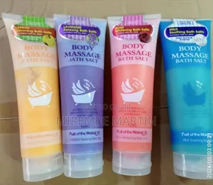Fruit of the Wokali Body Massage Bath Salt in Lemon,