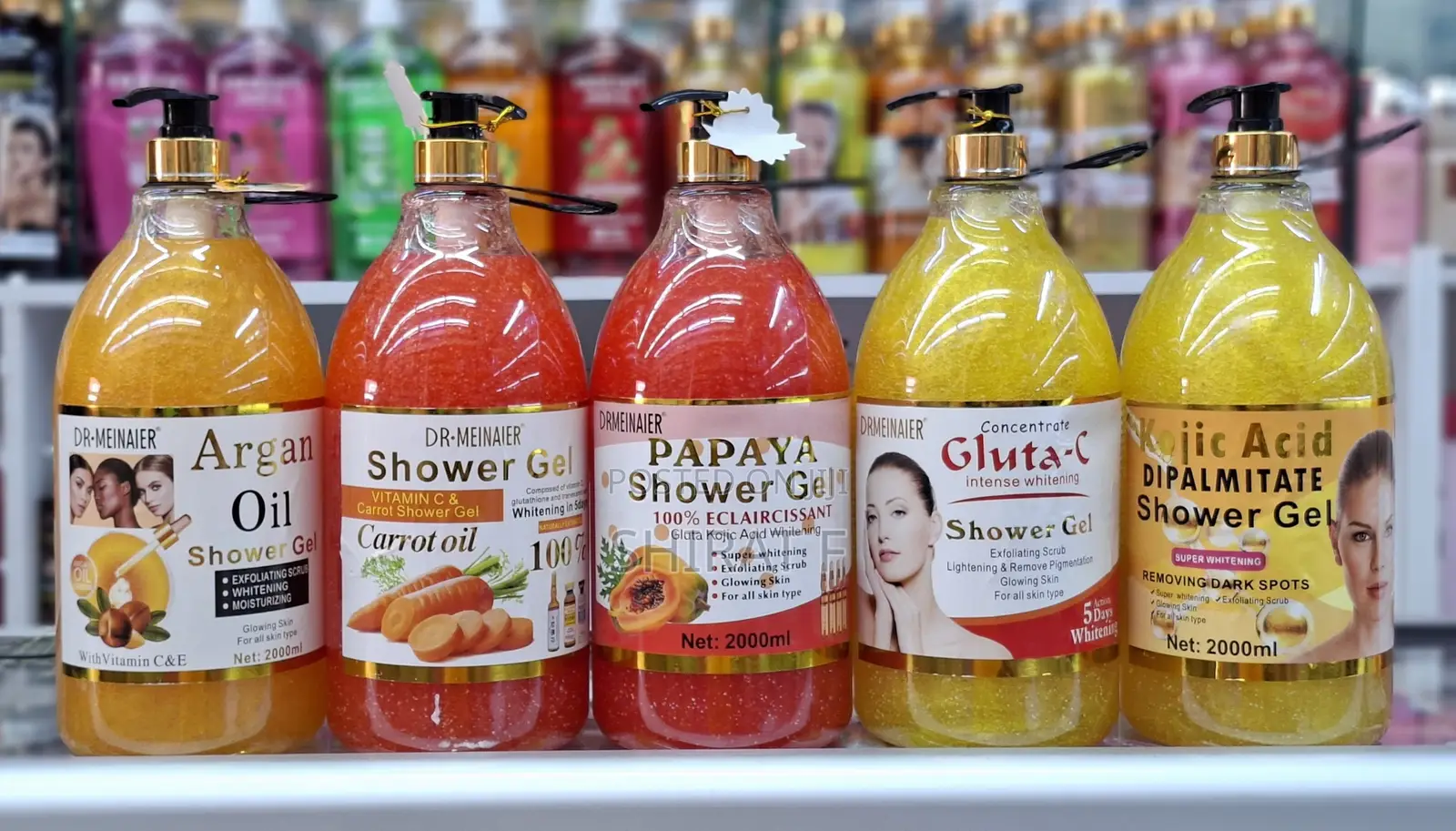 Dr Meinaier Exfoliating Shower Gels