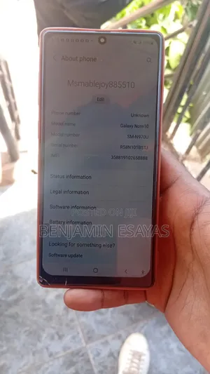 Samsung Galaxy Note 10 5G 256 GB Black