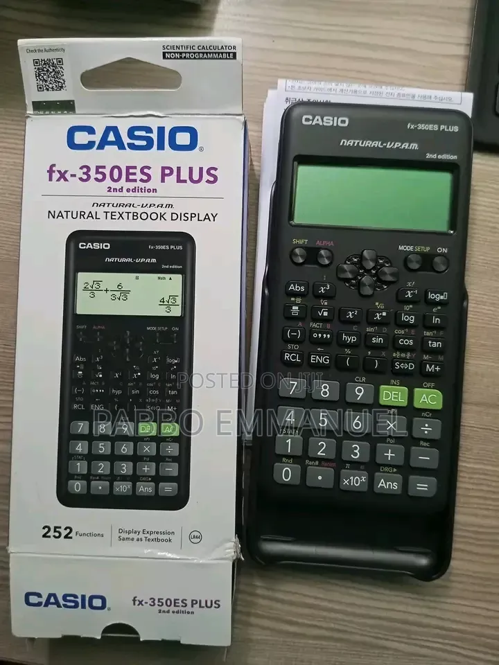 Casio Fx-350es Scientific Calculator