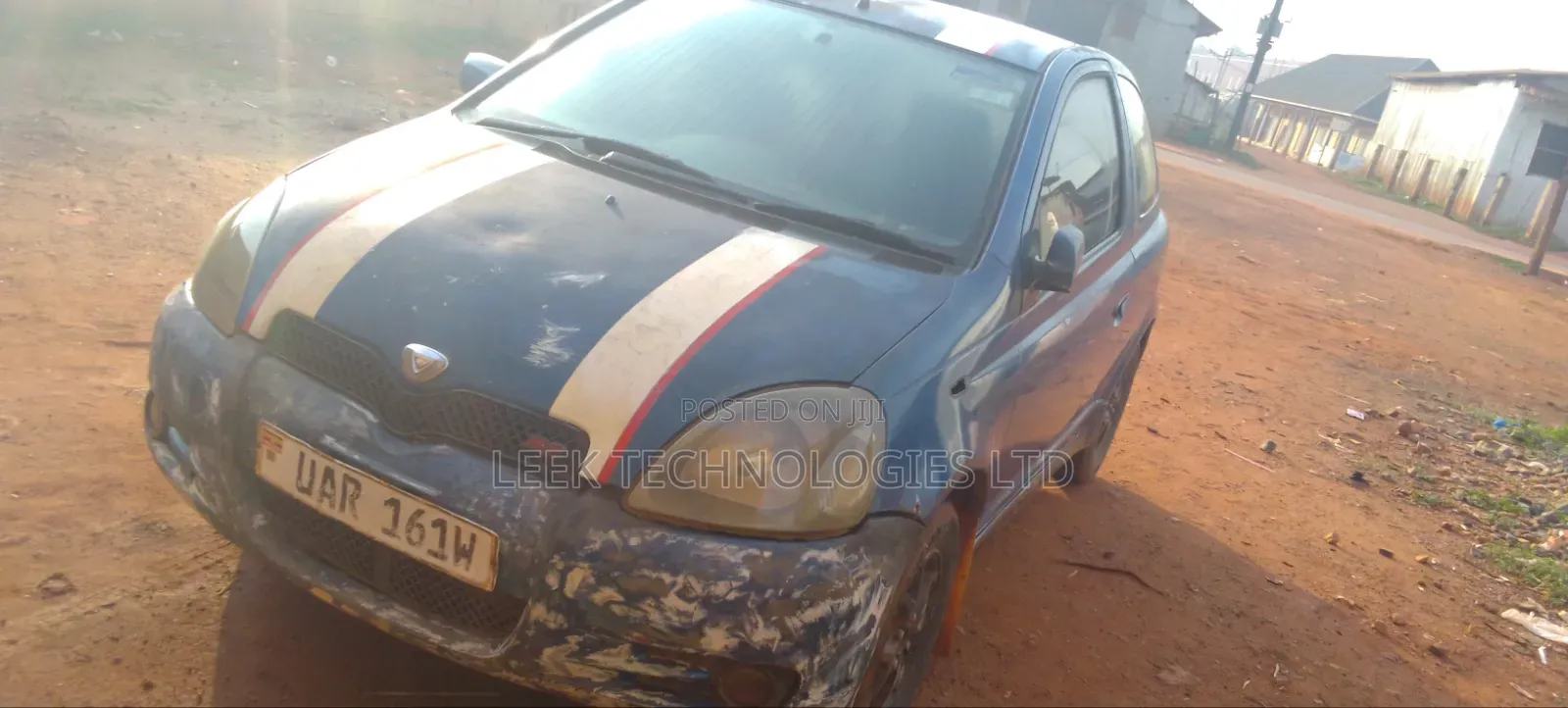 Toyota Vitz 2002 Blue