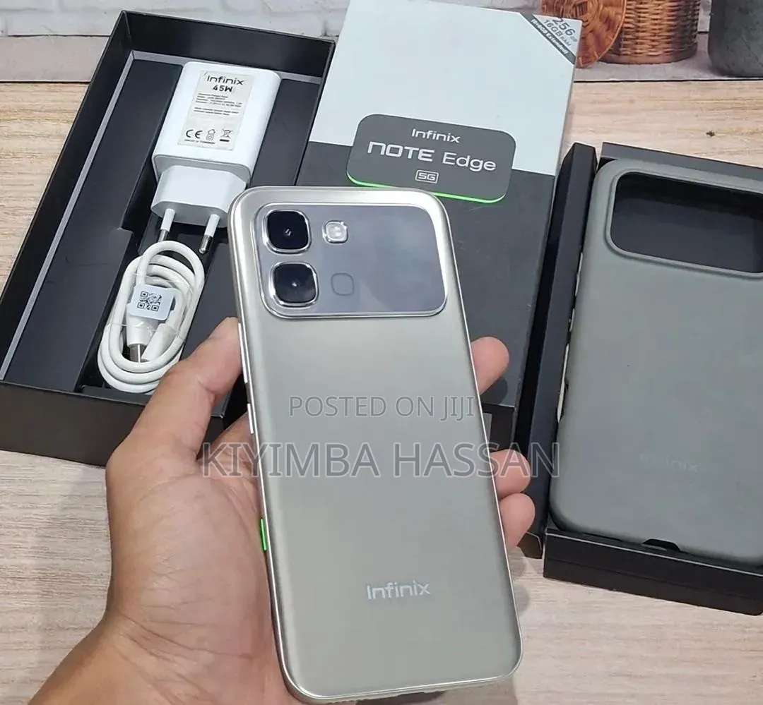New Infinix Note Edge 256 GB Gray