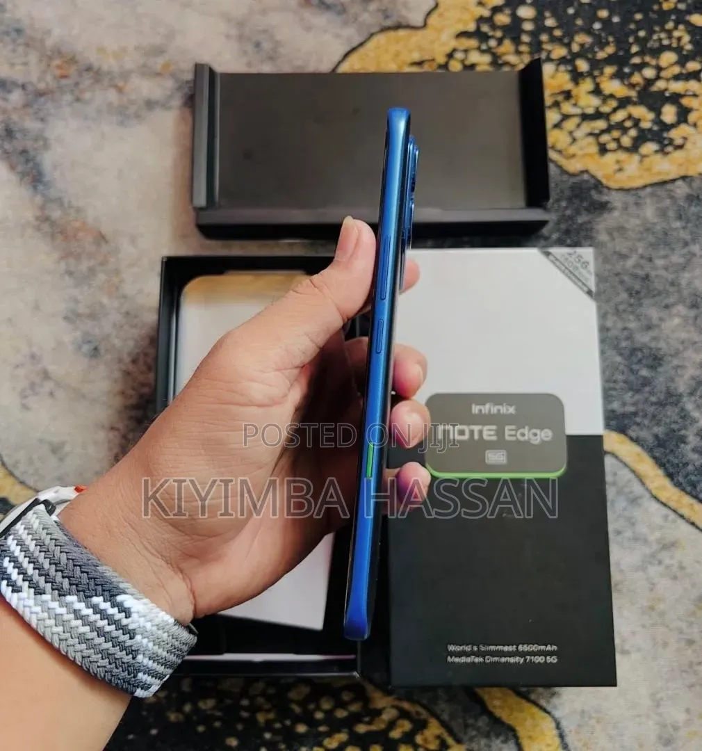 New Infinix Note Edge 256 GB Blue