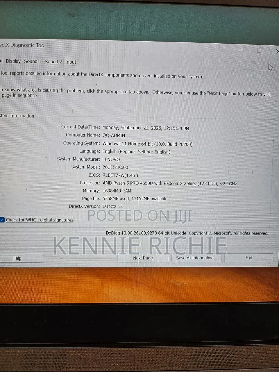 Laptop Lenovo ThinkPad T490s 18GB SSD 512GB