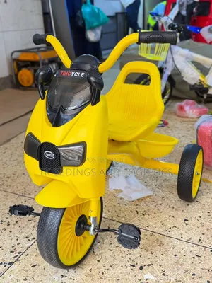 Tricycle Kids Bike Yellow