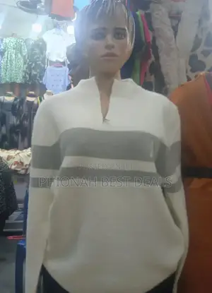 Chest Zipped Ladies Sweaters
