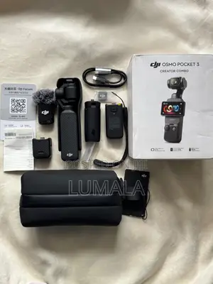 DJI Osmo Pocket 3 Creator Combo – Slightly Used – Full Kit + Box