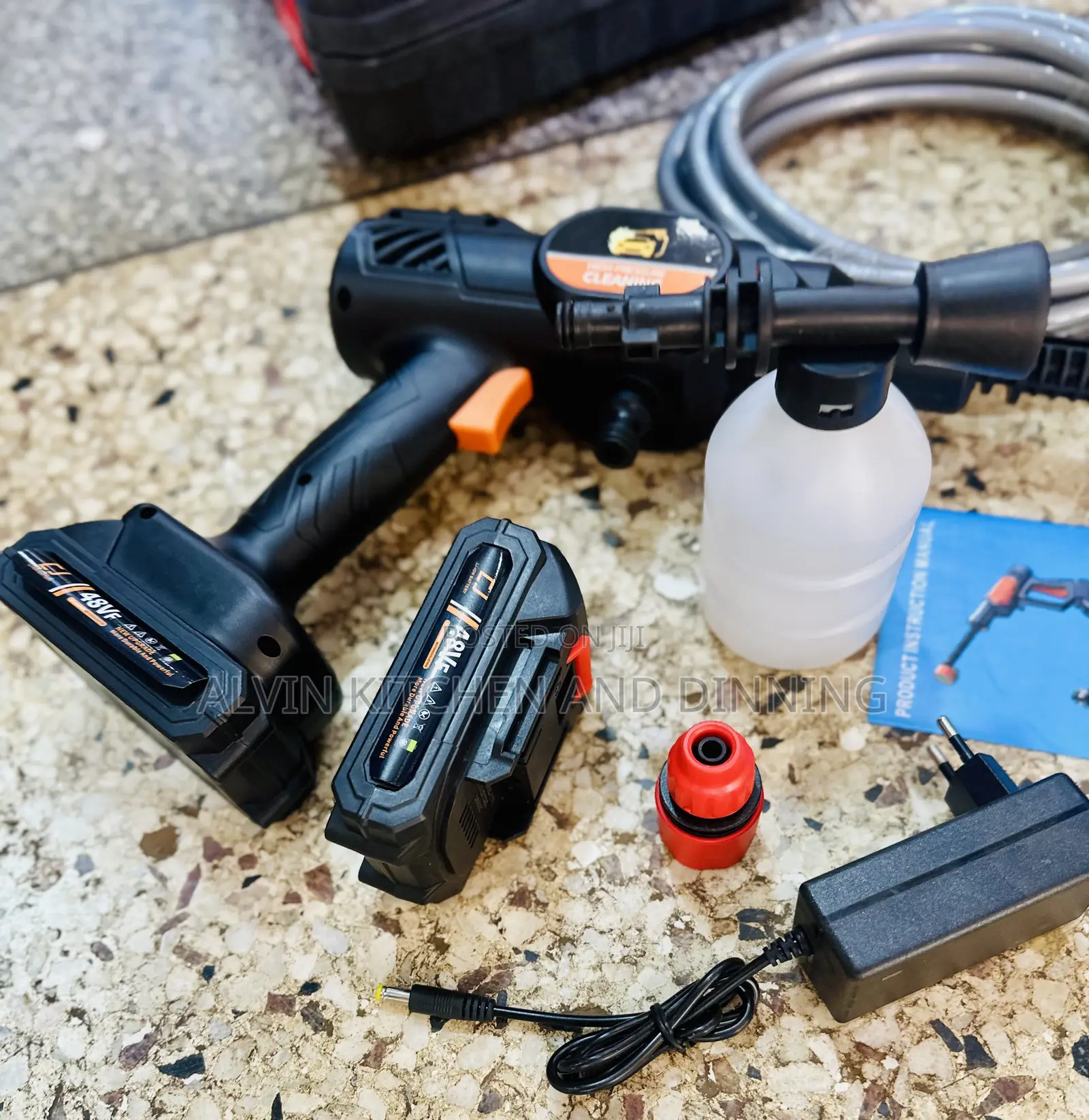 Cordless Car Washer With Two Battery