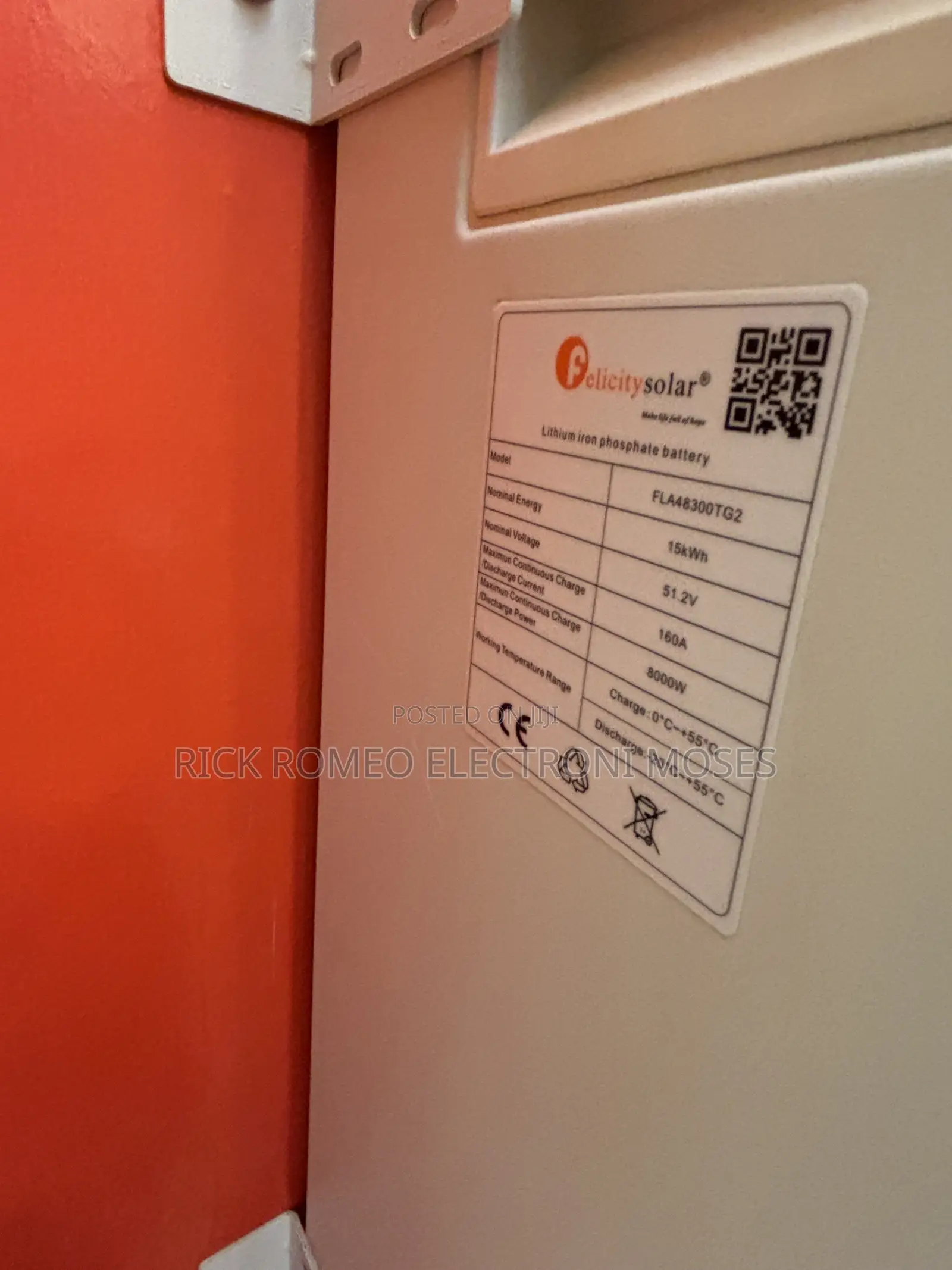 15000W 48v Lithium Ion Phone for a 15kwh Solar System