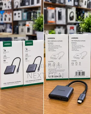 UGREEN 3-in-1 USB-C Multifunction Card Reader