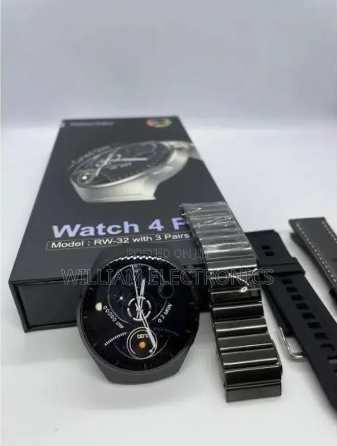 Haino Teko Germany Watch 4 Pro RW-32 With Amoled Curved Glass Screen