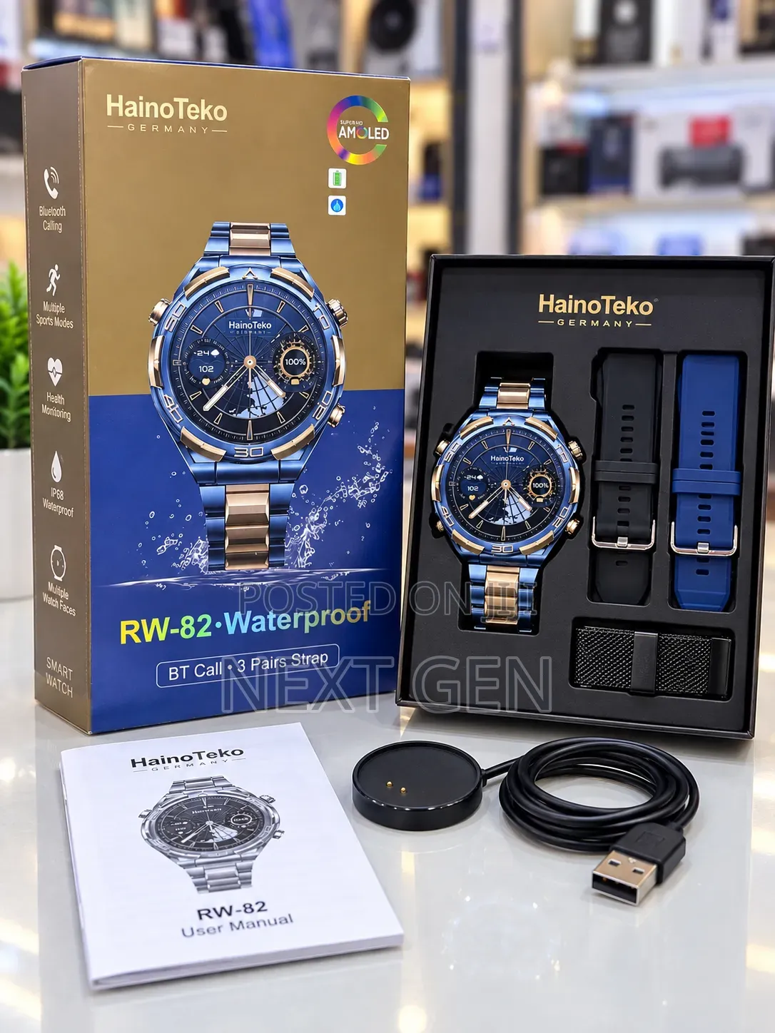 HainoTeko RW-82 Smart Watch