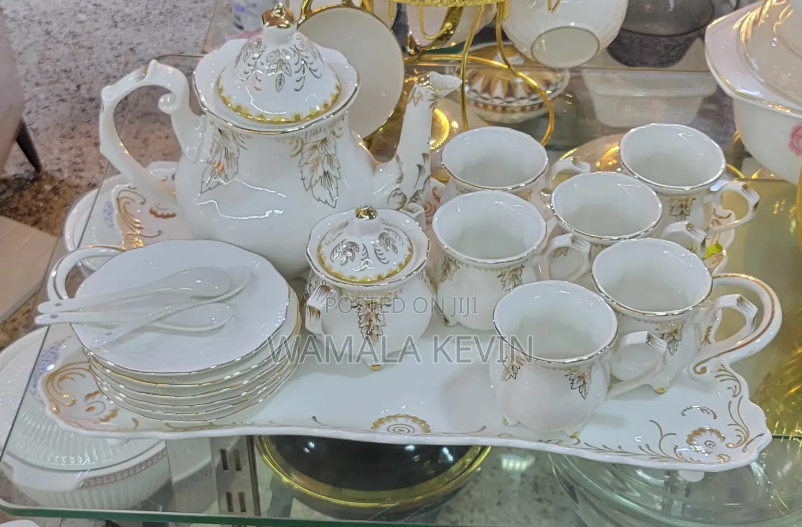 Porcelain Tea and Coffee Set