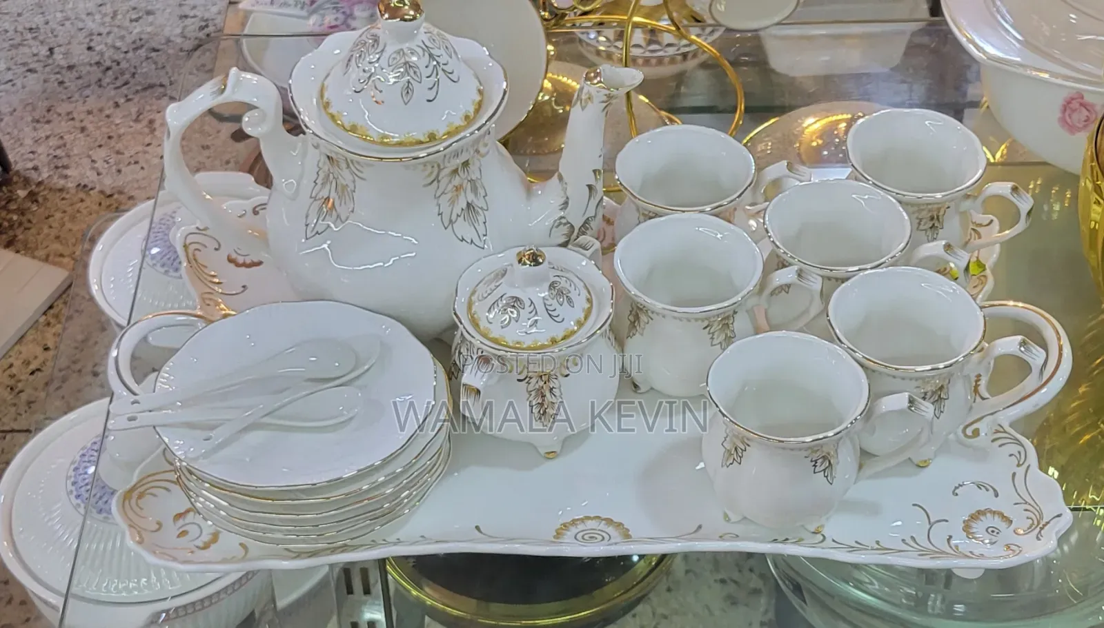 Porcelain Tea and Coffee Set