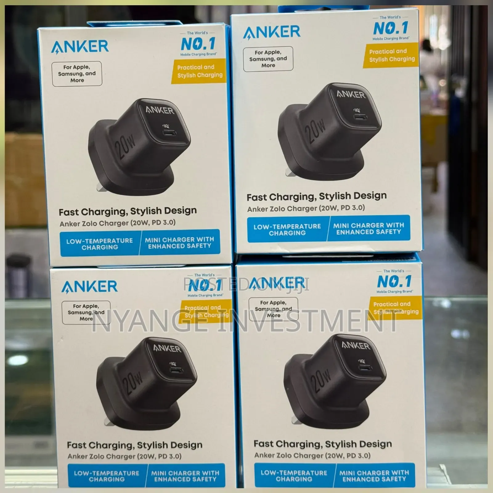 Anker Zolo 20W USB-C Charger A2699K11.