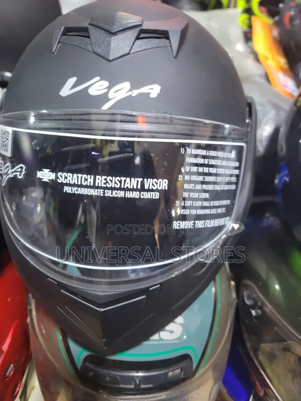 Vega Shell Ryker D/v Full Face Helmet