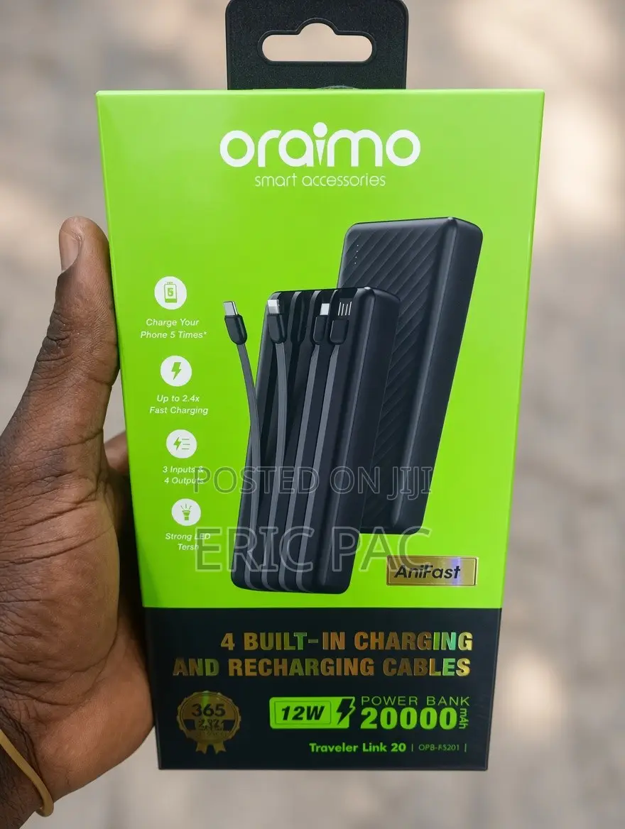 Oraimo Traveler Link 20 Power Bank 20000mah