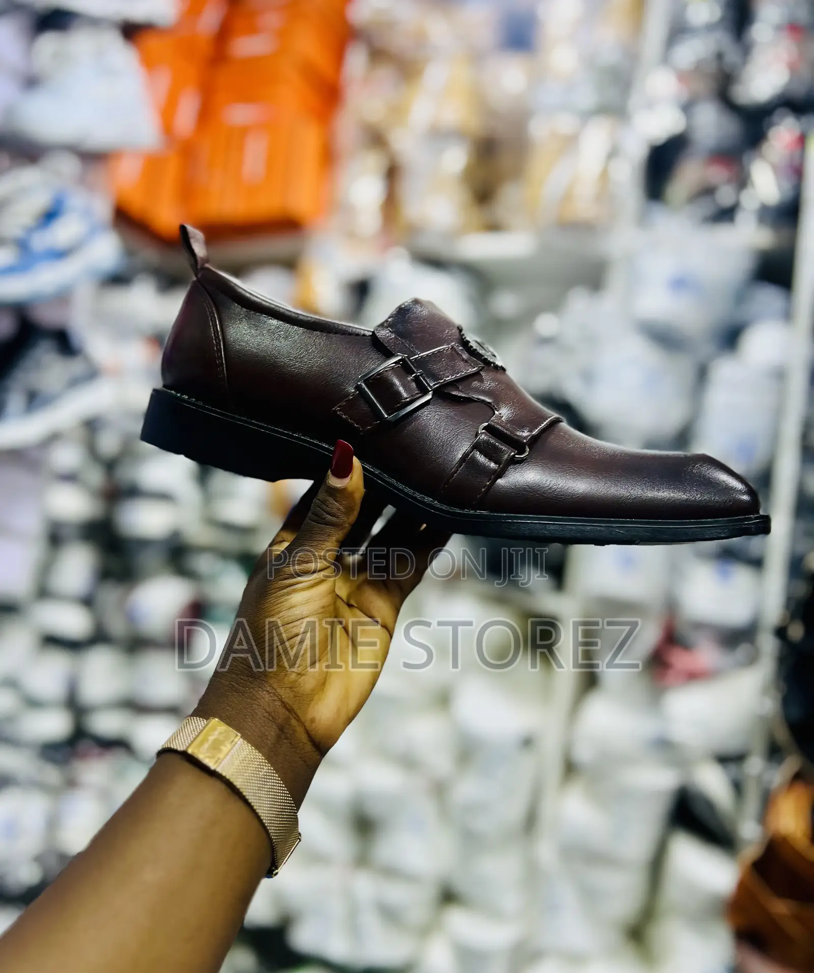 Mens Formal Wooden Sole Shoes