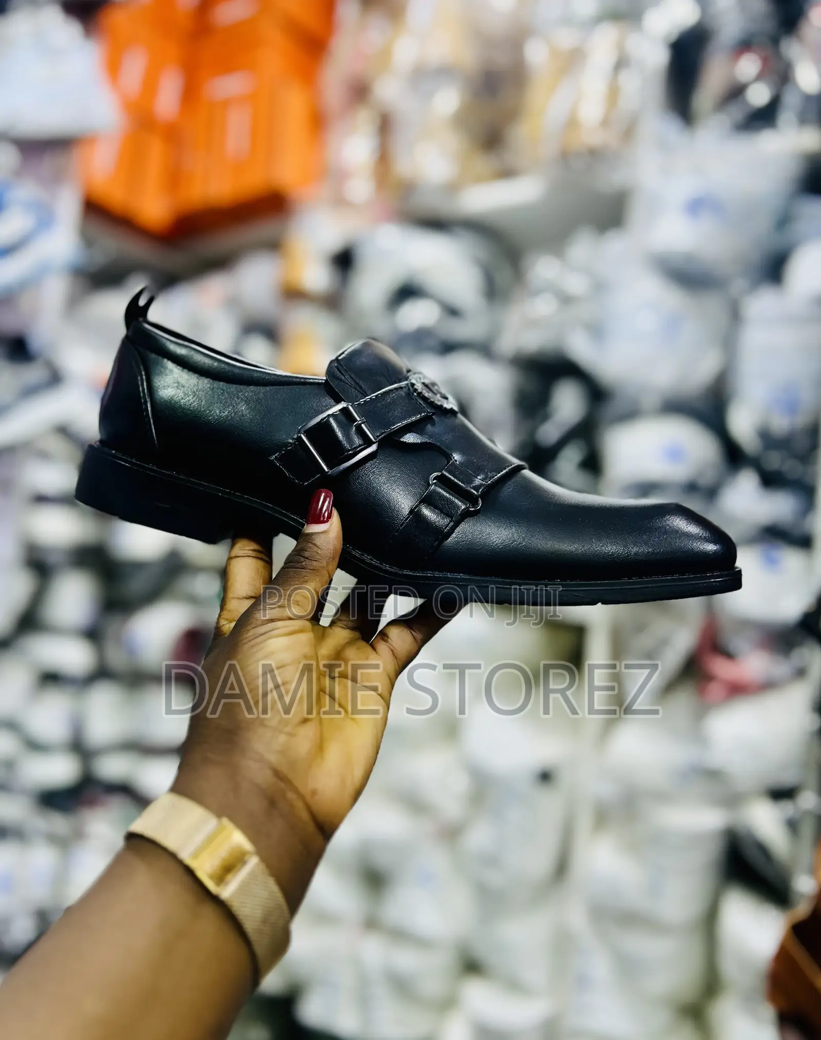Mens Formal Wooden Sole Shoes