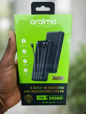 Oraimo Traveler Link 20 Power Bank 20000mah