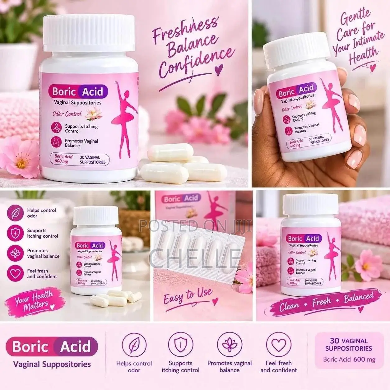 Boric Acid Suppositories