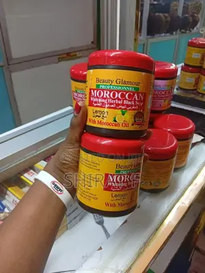 Proffessional Moroccan Whitening Herbal Black Soap