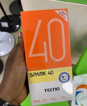 New Tecno Spark 40 256 GB Black