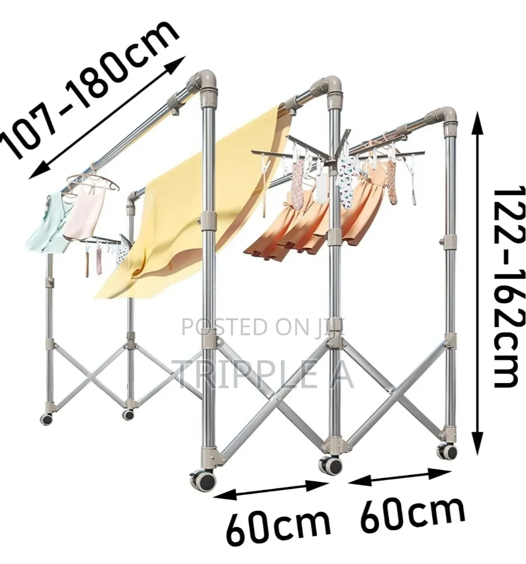 Heavy Duty Stainless Steel Laundry Drying Rack