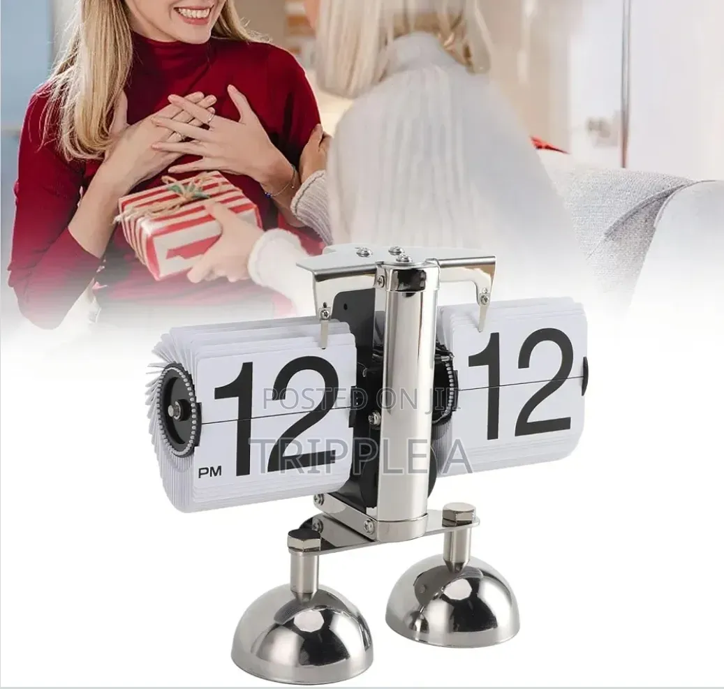 Tristar Mechanical Flip Desk Clock