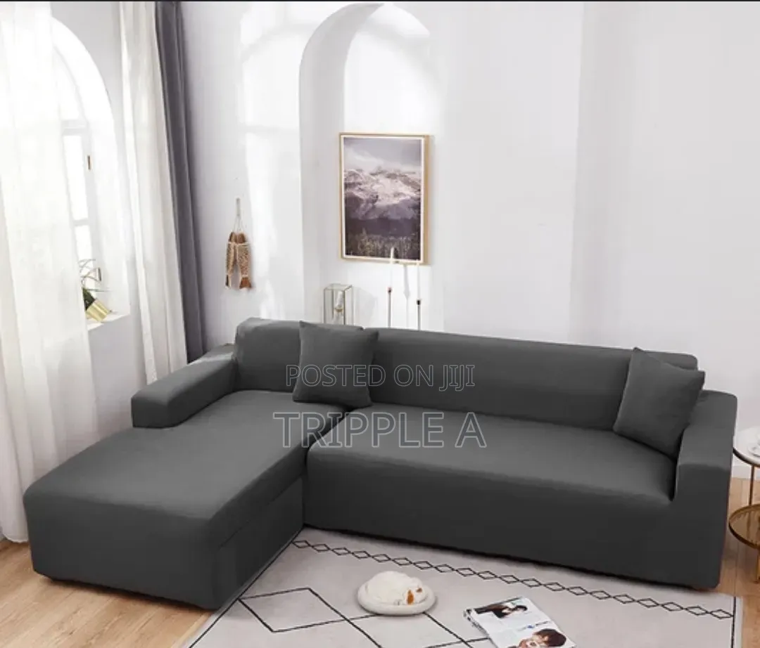 3:2:1 Elastic L Shape Sofa Cover