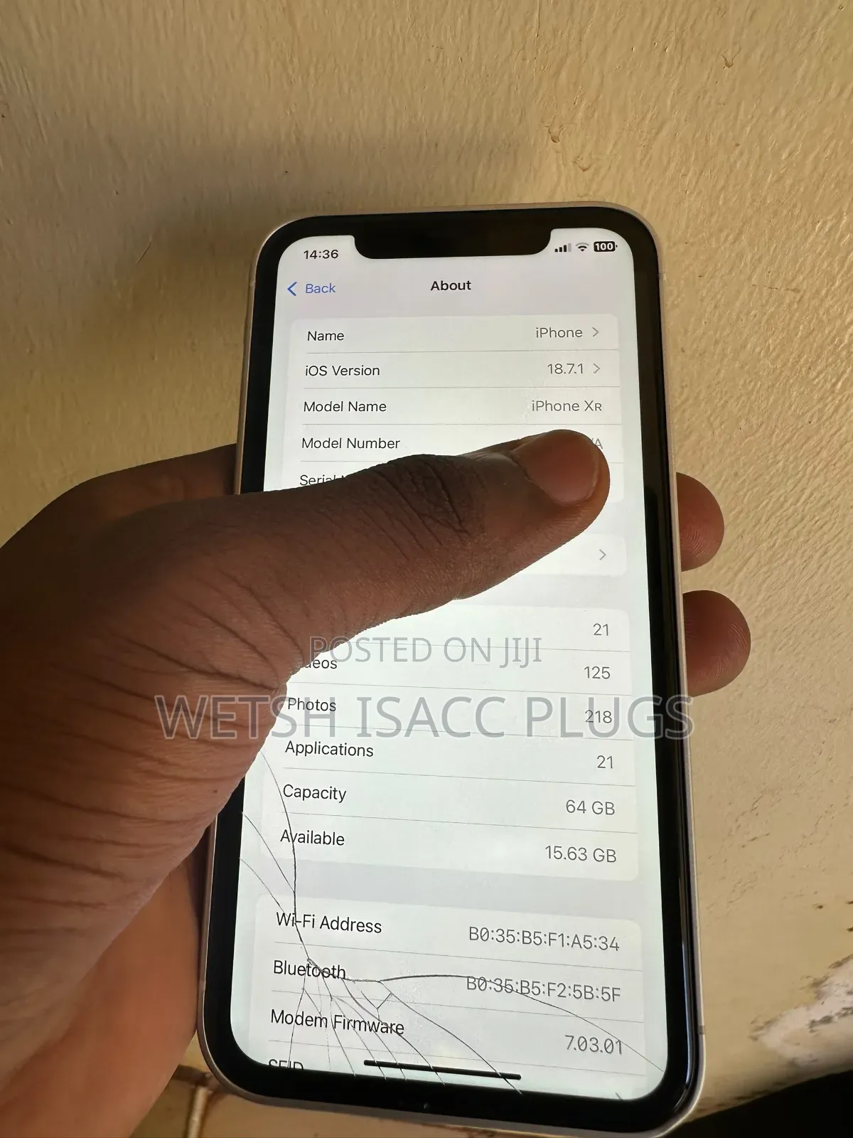 Apple iPhone XR 64 GB Silver