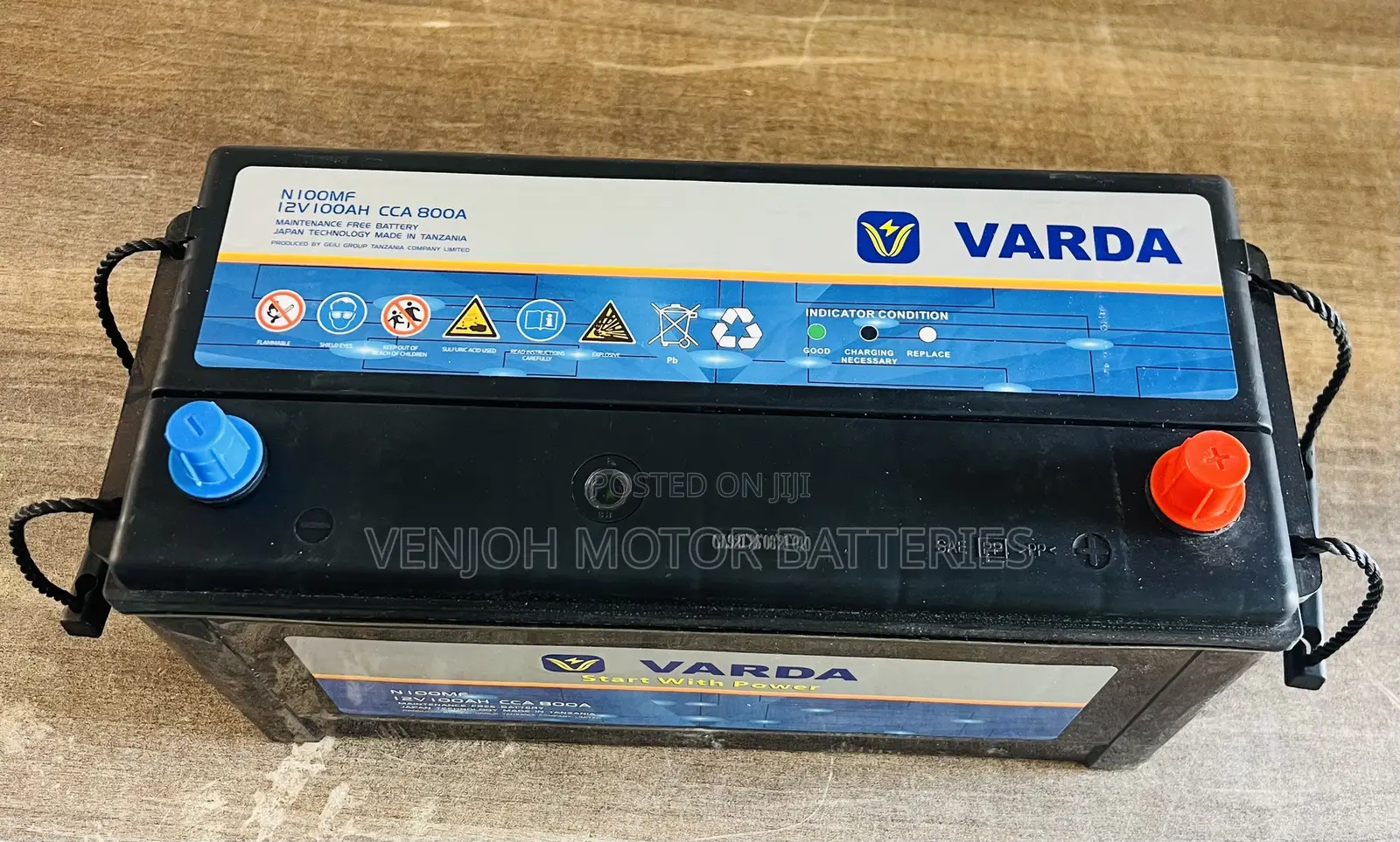 N100 Varda Maintenance Free Battery