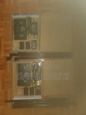 LED Lights (2) + Tripod Stand