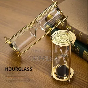 Decorative Gold Hourglass Timer