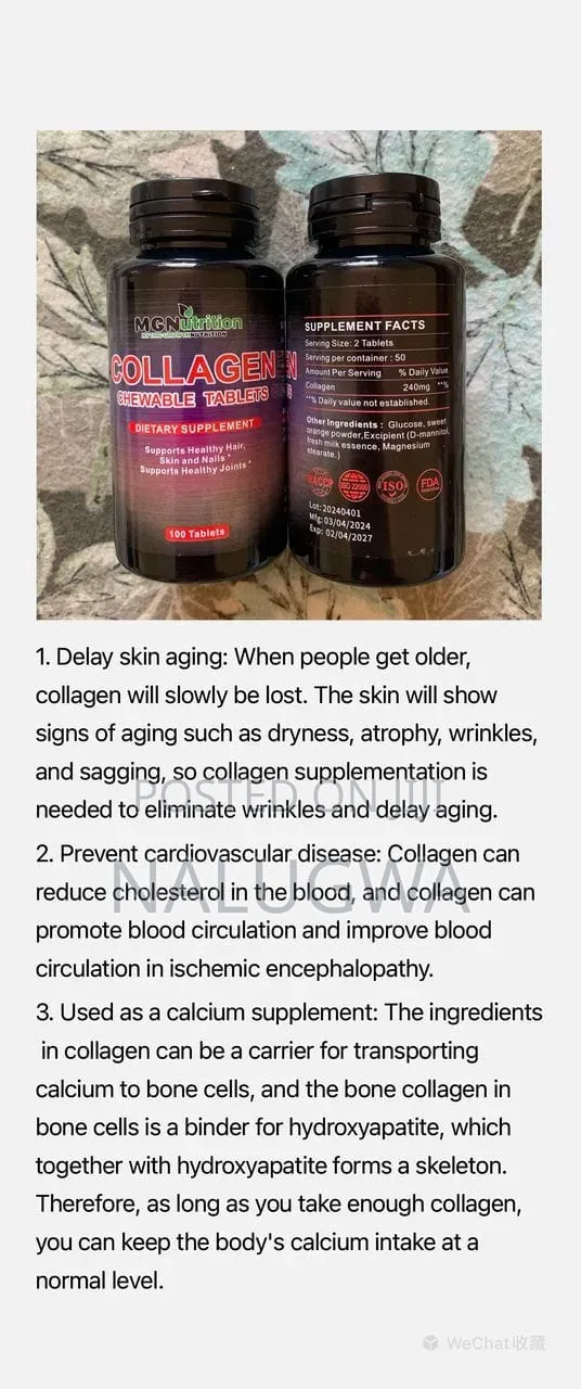Collagen Chewable Tabs