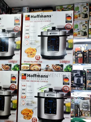 Hoffmans 14-in-1 6L Electric Pressure Cooker (Model: HM-718) Silver