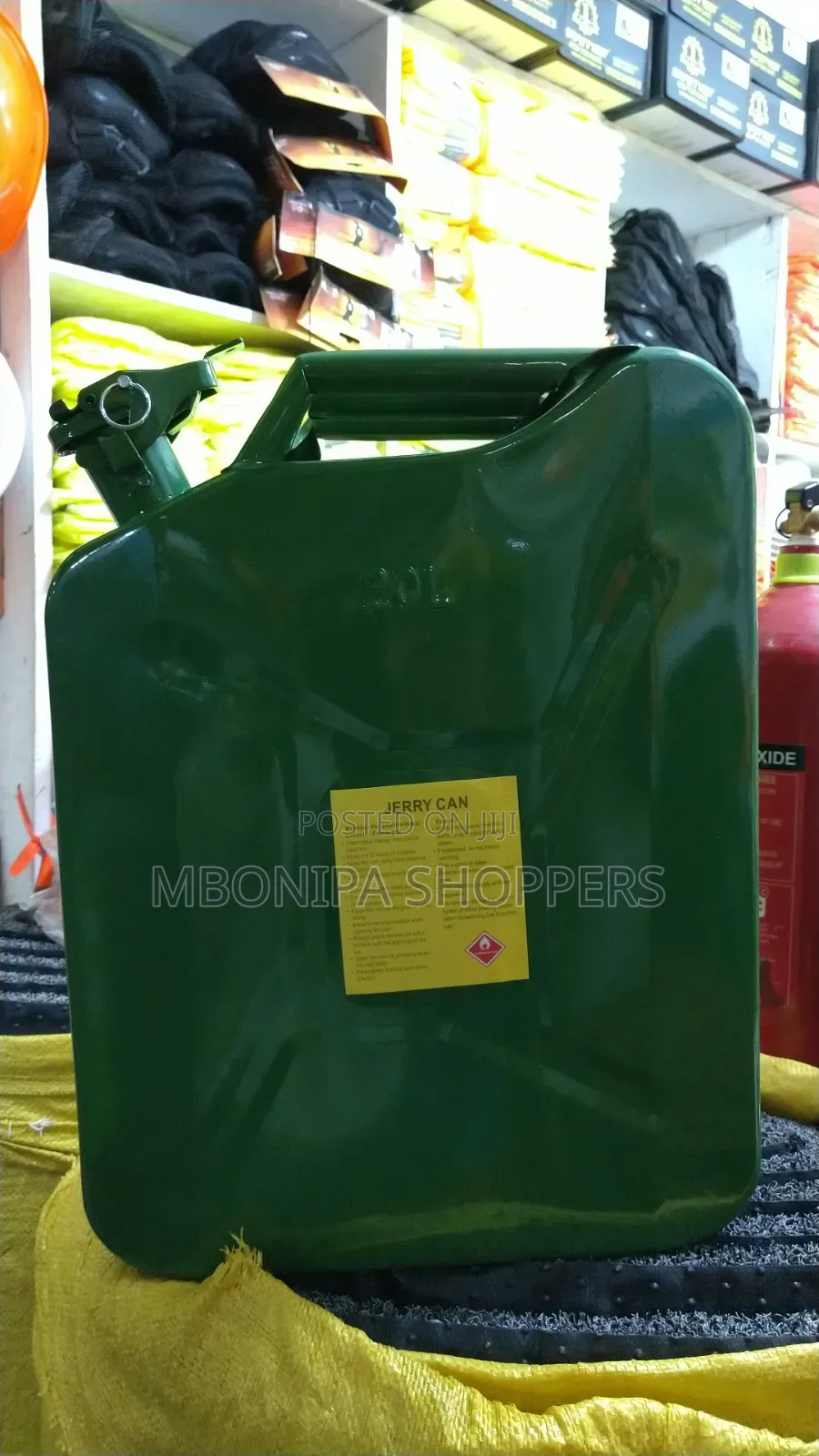 Metal /Steel Fuel Jerry Can 20 LTRS for SUV and Pickup Vehicles