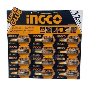 Ingco – Super Glue (12 Units Per Card) – 3g Per Tube
