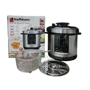 Hoffmans 14-in-1 6L Electric Pressure Cooker (Model: HM-718) Silver