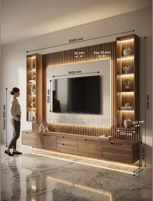 TV Stands/Smart Custom Wall Unit TV Stands in Any Colour 3,000,000/-