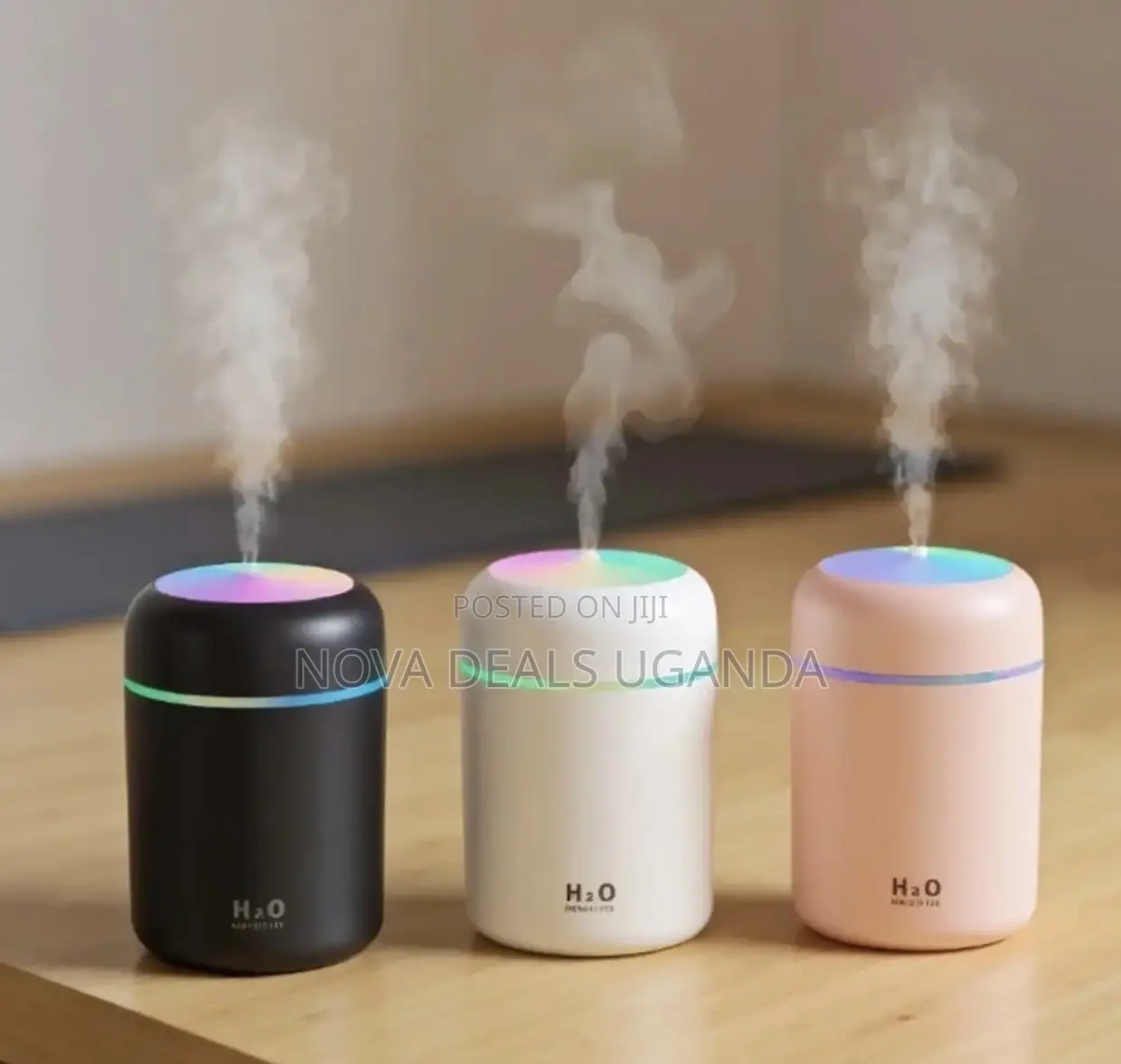 H2O Portable USB Colourful Humidifier